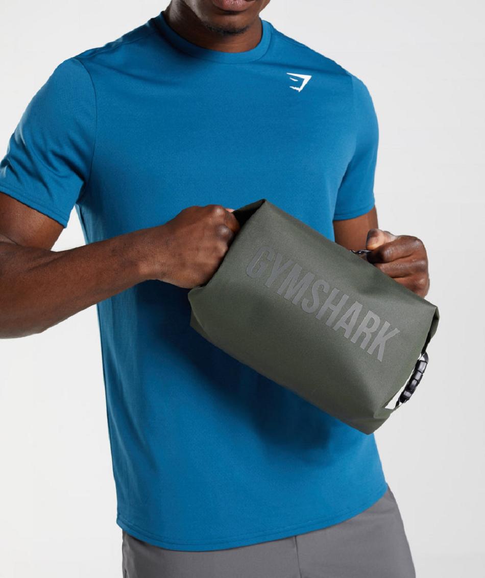 Bolsas Gymshark X-series Toiletry Hombre Verde Oliva | CO 4063XYU